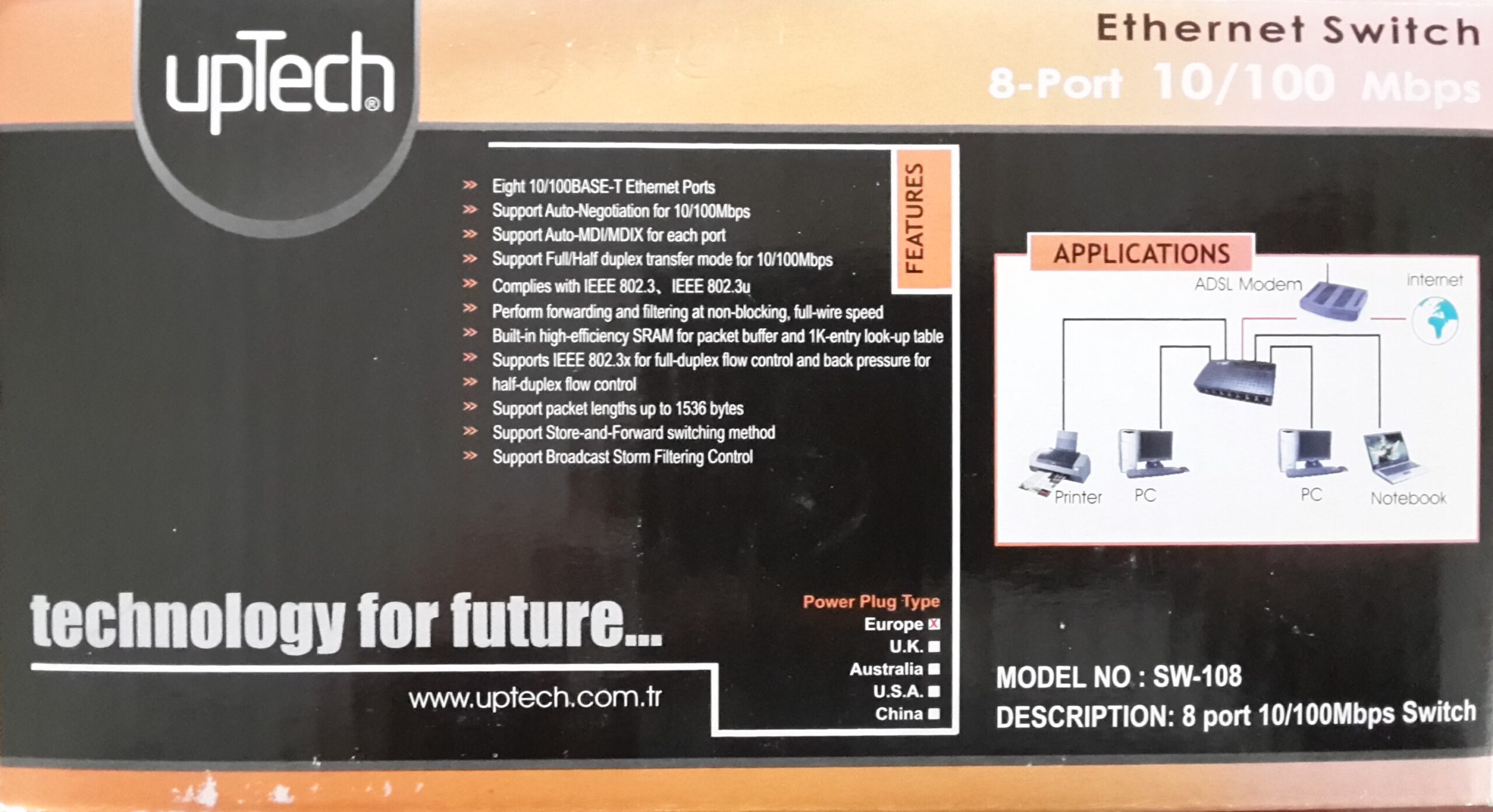 uptech ethernet switch 1